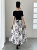 Women's Summer Floral French Slimming Long Dress - New Design Outerwear