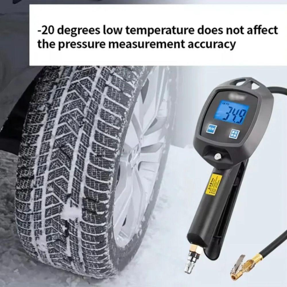 0-255 Psi Tire Pressure Gauge 18 Bar Tester Car Repair Tools Universal Tire Air Pump Motorcycle