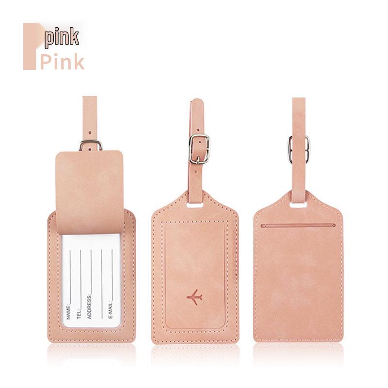 Набор: меняющий цвет держатель для паспорта из ПУ кожи и багажная бирка с RFID-защитой