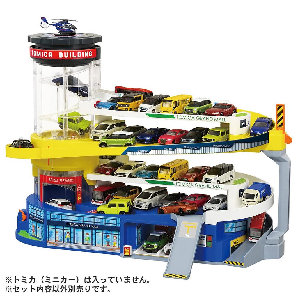 TAKARA TOMY Мини-машинка Tomica Double Action для мальчиков от 3 лет и старше, соответствует стандартам безопасности игрушек ST Mark Certification TOMICA "Tomica Building"