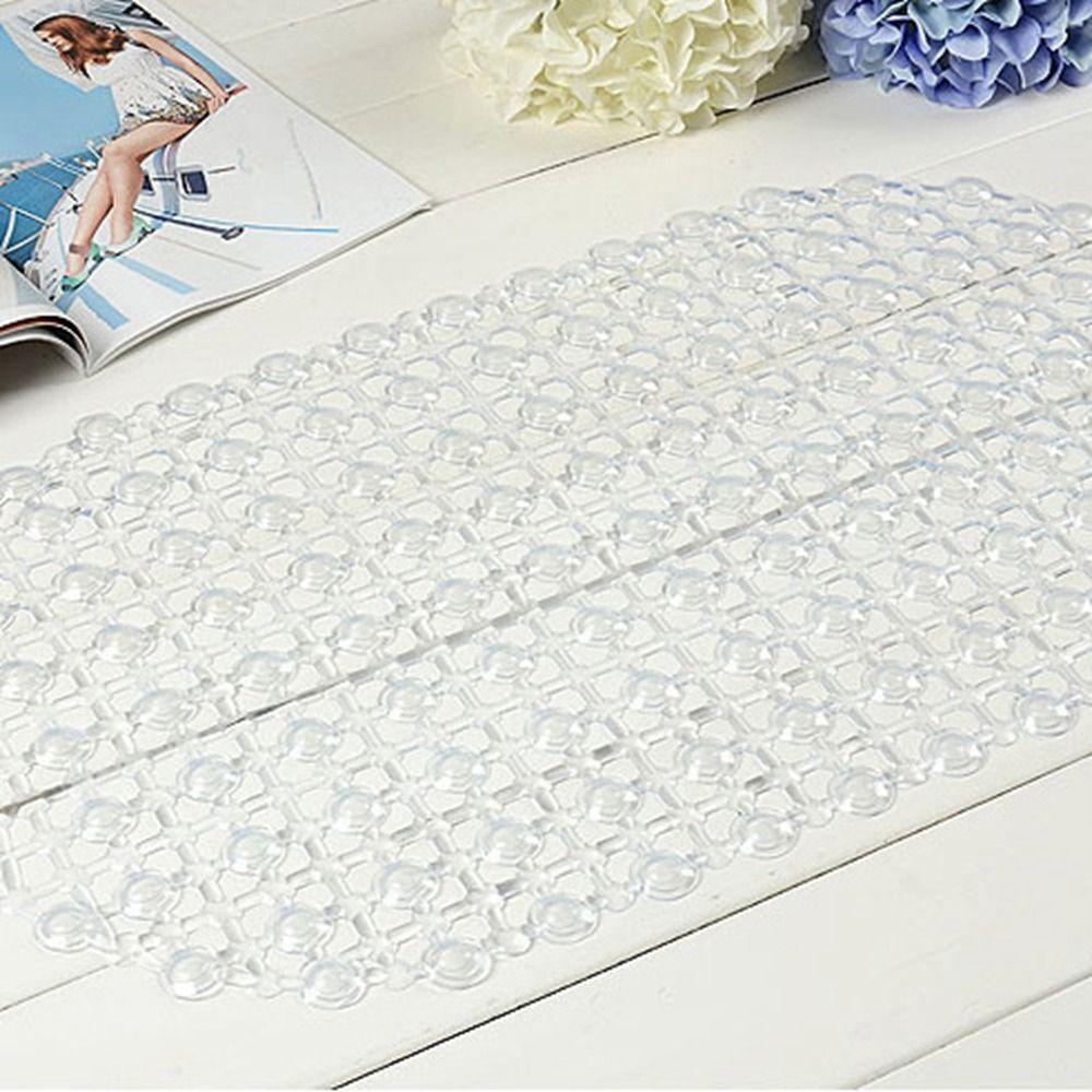 Safety Massage PVC Sucker Shower Floor Mat Bath Mat Anti-slip Mat Non-slip Rug