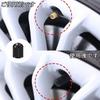 YaoooosF Tire Valve Cap Plastic Tire Air Valve Stem Cap Tire Wheel Rim Dust
