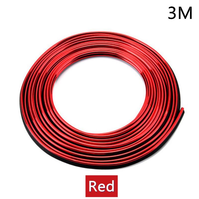 3M Мягкий клей хромировал полосу отделки двери автомобиля на устойчивых к трению универсальных автомобильных аксессуарах для интерьера