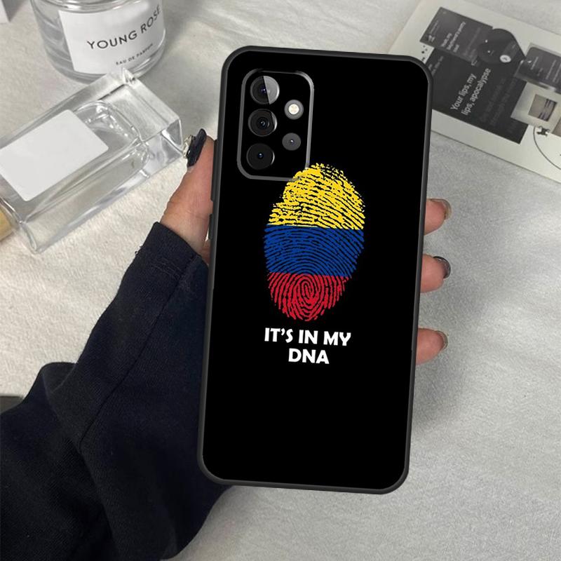 Чехол с флагом Колумбии для Samsung Galaxy A54 A34 A14 A36 A56 A06 A13 A53 A32 A12 A22 A52 A35 A17 A16 A55 A15
