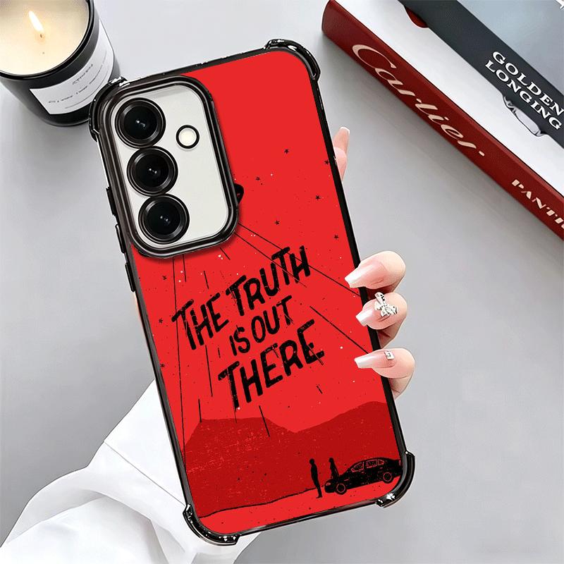 The X Files Я хочу верить Мягкий чехол для телефона для Samsung A17 A27 A07 A37 A57 A16 A56 A15 A55 A14 A54 A13 A53 A26 A36 A25 A35 A2