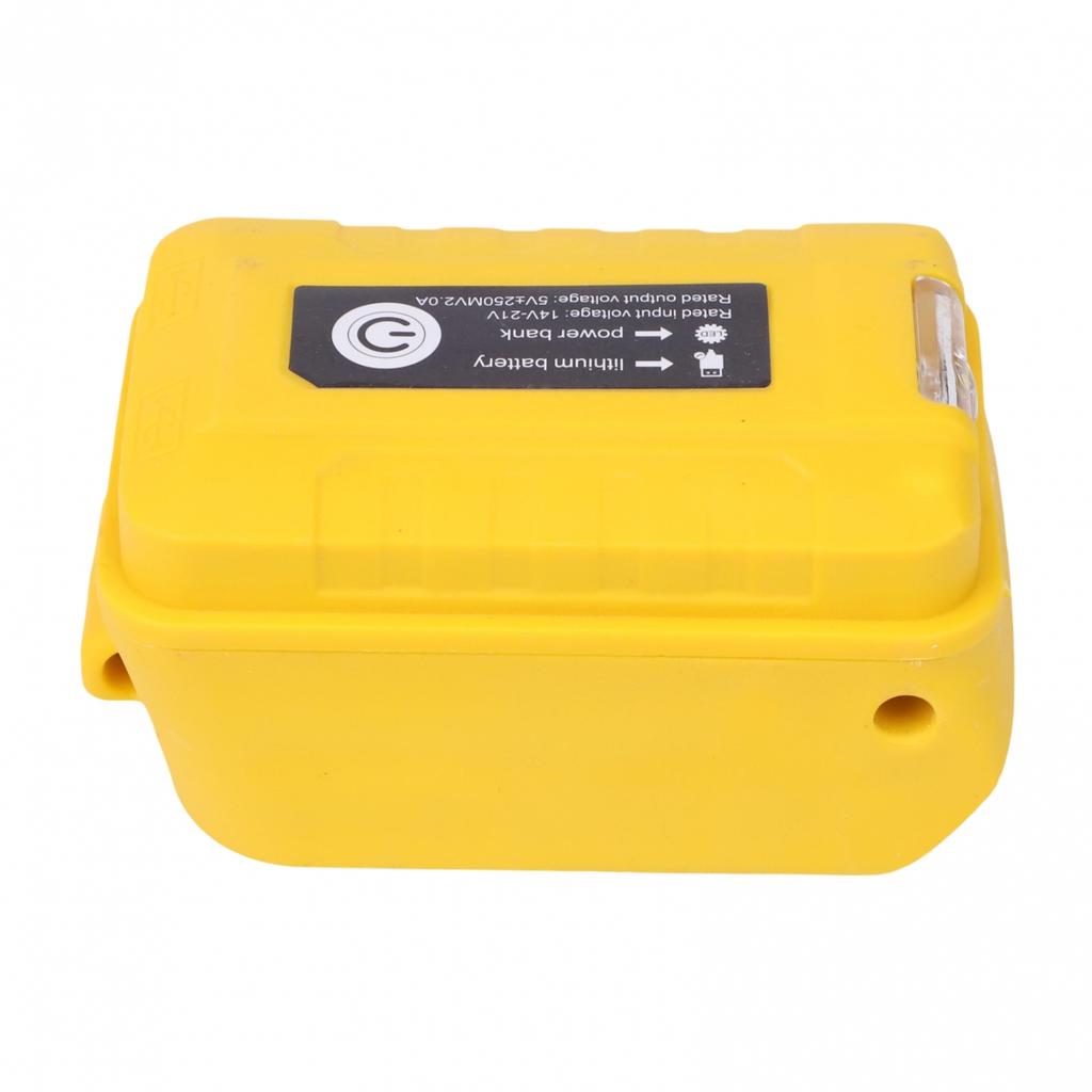 Dual USB Battery Adapter for Dewalt For DCB203 For DCB200 with LED Indicator