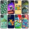 B-67 Pokemon Bulbasaur черный чехол для Samsung S24 S23 S22 S21 S20 FE S10 Lite Ultra S7 S8 S9 Plus A05S A11 A12 A13 A15 A22 A24 A25 A32 A52 A71 5G