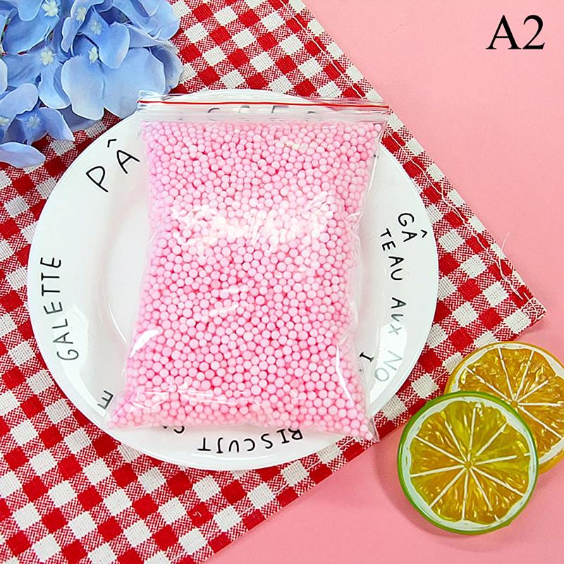 Практичный слайм-компаньон, наполненный пеной, снежинками, мешочек с частицами грязи, маленький шар Polaroid, частицы макарон