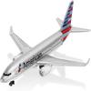 Масштаб 1/400 Игрушечная модель самолета 16 см Металлическая B777 American Airlines Сплав Модель самолета Машина Литой самолет Авиация