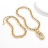 Multilayer Chain Choker Goth Hiphop Rock Necklace for Women Men Jewelry Accessories