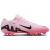 Nike Mercurial Vapor 15 Lightweight Comfortable HG Soccer Shoes Unisex Soccer Shoes Pink Black DJ5602-601