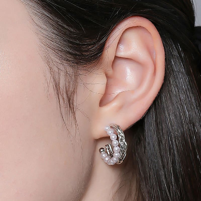 Dana Burton Camilla Braid Hoop Earrings