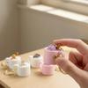 3D-печатная искусственная кружка для мороженого, кликер, мини-чашка в форме кружки, подвеска-фиджет, праздничный novelty подарок