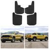 Chevrolet Colorado 2023-2025 Large Leather Mud Flaps with Fender Flares