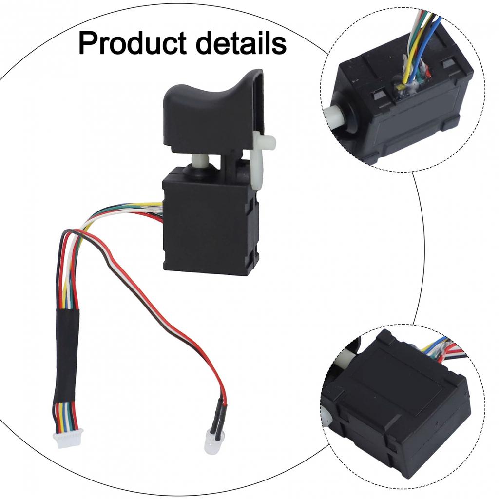 1PC Electric Drill Switch For Dayi 2106 Brushless Cordless Drill Trigger Switch