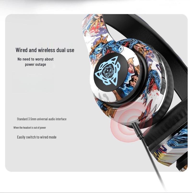 National Trend P35 Wireless Noise-Canceling Bluetooth Gaming Headset
