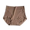 Women's Autumn and Winter No Trace High Waisted Tummy Tightening Stretchy Brushed Panties