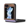 For Samsung Galaxy Z Flip7 FE 5G/Z Flip6 5G Case Vintage Leather+PC Slim Fit Phone Cover