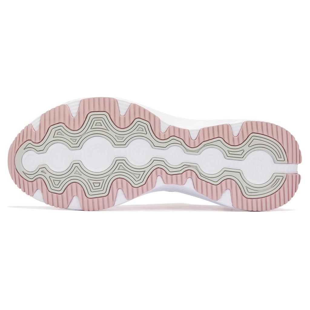 Li Ning Yue Ying 3.0 Удобные Универсальные Амортизирующие Износостойкие Дышащие Низкие Повседневные Кроссовки для Бега Женские кроссовки Белый Фиолетовый ARHU024-5