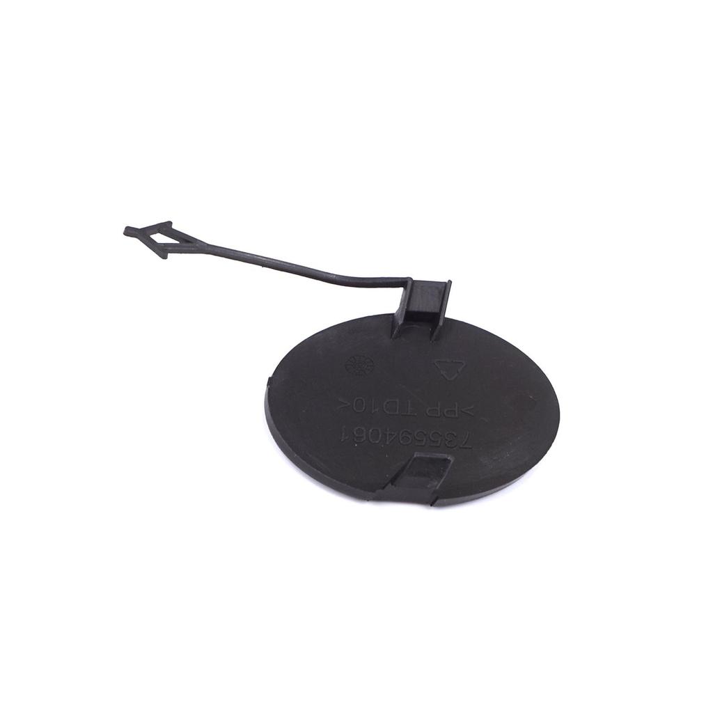 ESP965 Front Bumper Tow Eye Cover 735615289 Textured for Fiat Doblo MK2 Facelift Models 2015–On Made In Turkey Fast Handling