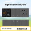 Умный диммер-ручка Zigbee - Алюминиевая панель, контроллер освещения