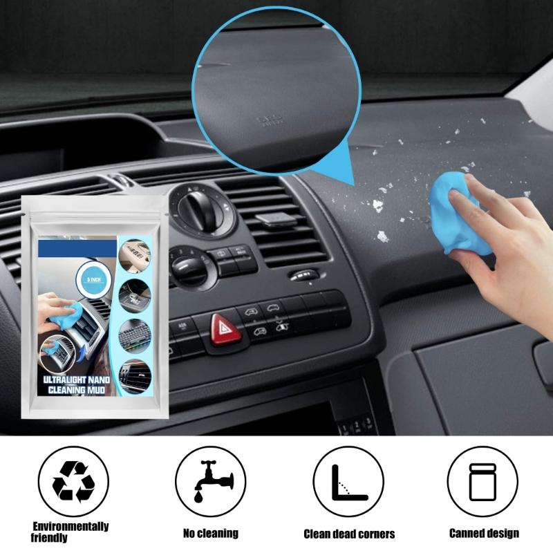 High Performances Car Cleaning Putty Detailing Mud Suitable for Interior Dust and Grime Removal Soft Non Toxic Materials