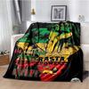 Bob Marley Album Blanket Reggae Music Jamaican Style Soft Flannel Blanket Home Sofa Bed Cover Warm Travel Christmas Gift Blanket