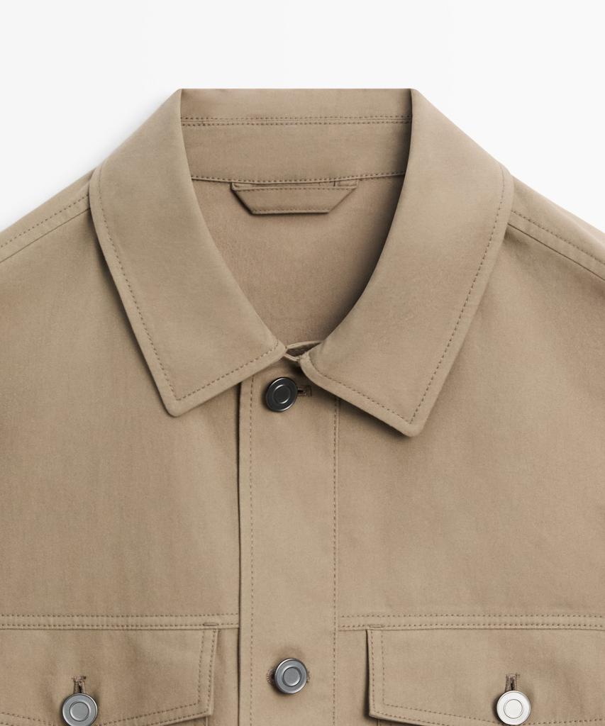 Massimo Dutti Double Pocket Trucker Style Jacket