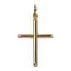 Goods K18 Cross 29mm X 19mm Gold Pendant Top 18K Gold [Happy Shop]