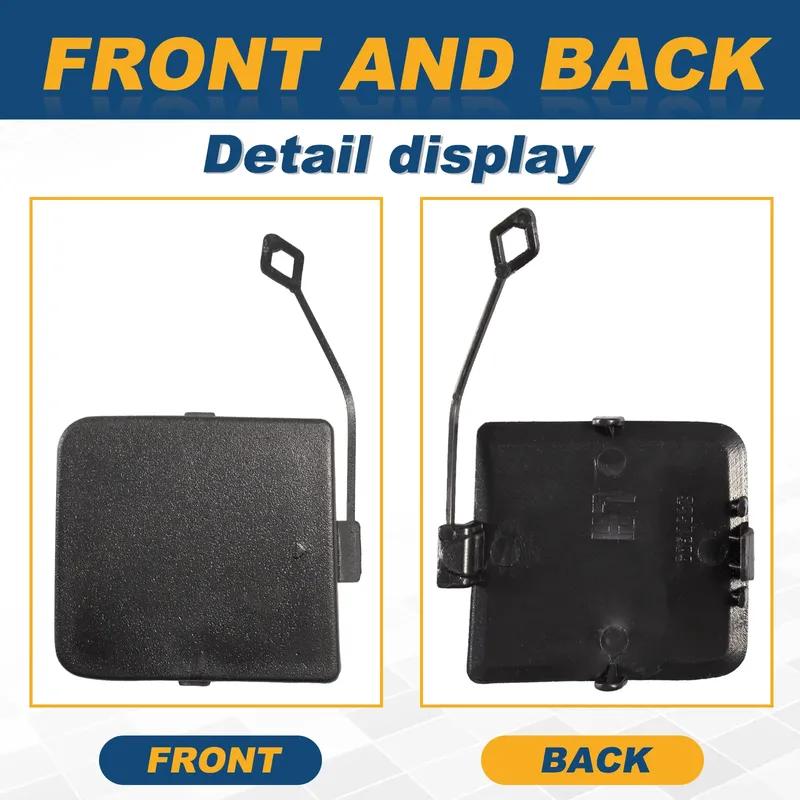 For BMW X1 E84 2009 - 2012 Rear Bumper Tow Hook Cover Caps Left Right Set Parts 51122990609 51122990610