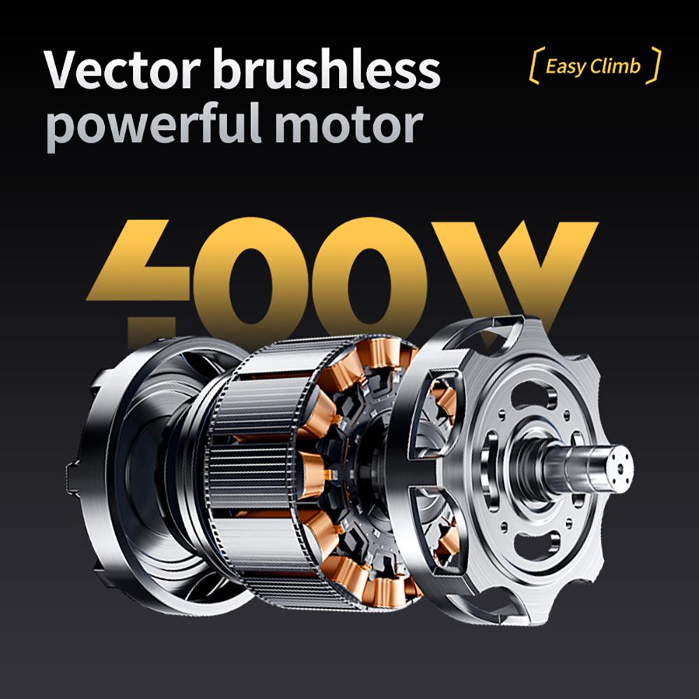 ES14 450 Вт электрический самокат для взрослых, демпфирующий электрический самокат, максимальная дальность 30 км, 25 км/ч, городской самокат с задней корзиной сиденья