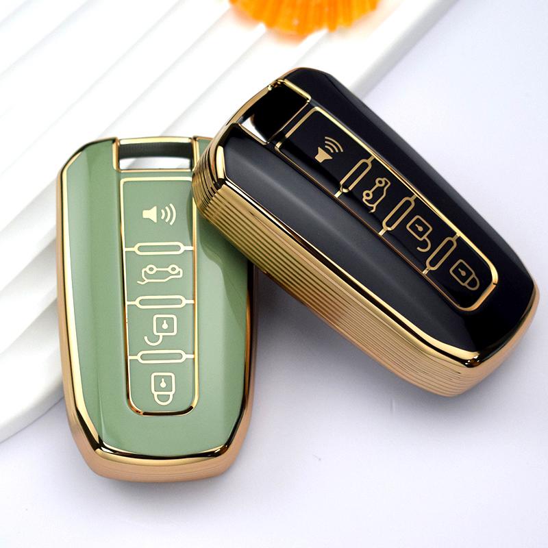 3 4 кнопки ТПУ смарт-чехол для автомобильных ключей брелок для Ssangyong Korando Rexton Actyon Kyron Rodius Tivolan Korando C Rexton W держатель брелок в виде ракушки