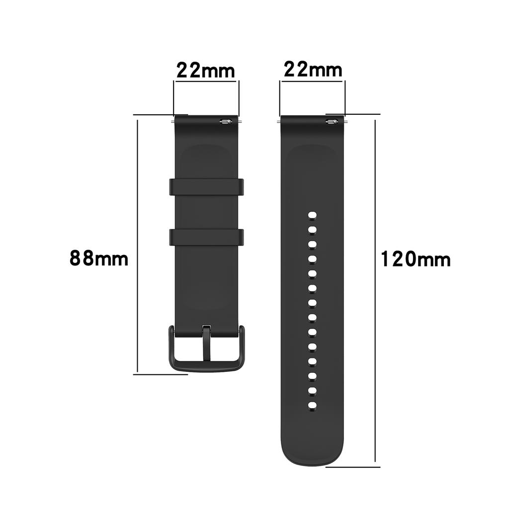 Ремешок для часов 22 мм силиконовый ремешок для Huami Amazfit GTR 4/3/2 GTR 47 мм Pace Stratos 3 2 2S умный ремешок для часов Xiaomi Watch Color 2 S2 S1