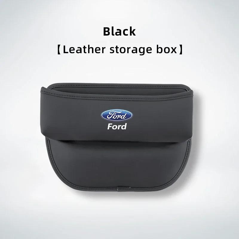 Car Sticker 2026 For Ford Car Accessories Seat Gap Organizer Box Leak-proof Storage Bag For Ford Focus 2 3 Mondeo Kuga Fiesta MK