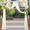 Wedding Arch Draping Fabric Veil Chiffon Beauty Gauze Wrinkle Resistant Outdoor Lawn Ceremony Backdrop Decoration Marriage