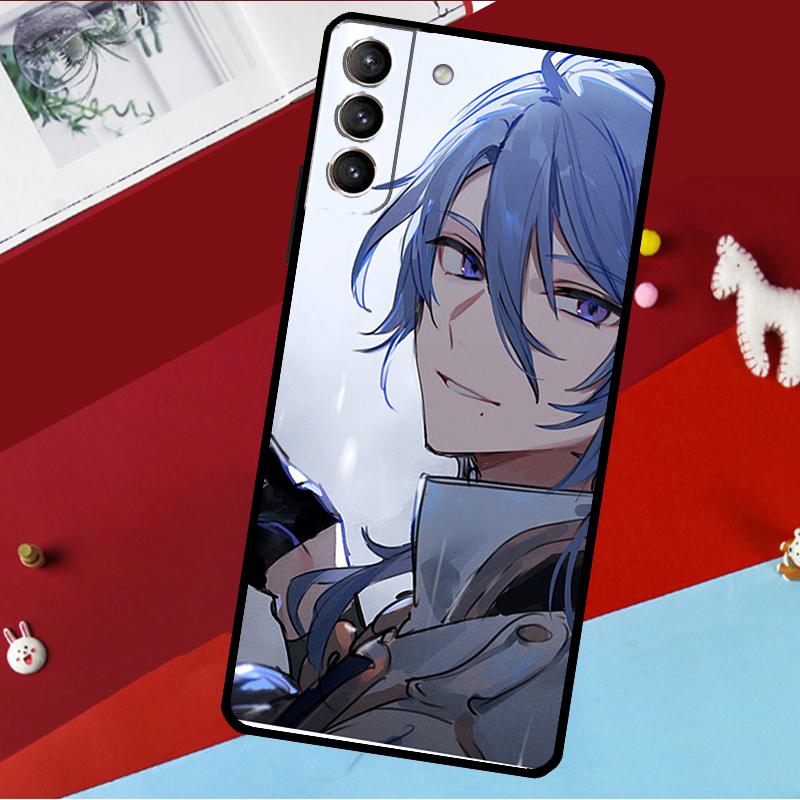 Чехол Genshin Impact Kamisato Ayato для Samsung Galaxy S26 S25 S24 S21 S22 S23 Ultra S10 Plus S20 FE S25 FE