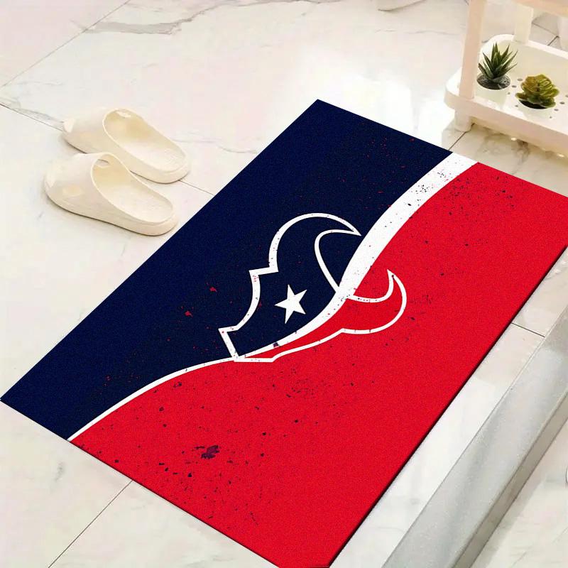 Houston Texans Carpet Rug for Living Room Bedroom Home Sofa Decoration,Kids play Non-slip Floor Mat