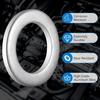 M14 Oil Drain Plug Gaskets Crush Washers Seals Rings Compatible with Hon da Yamaha Triumph Kawasaki Suzuki, Used for Oil Change, Replacement for The
