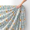 Royal Samt Stoff Polyester Zum Nähen - Motiv Blätter - Rdx2448