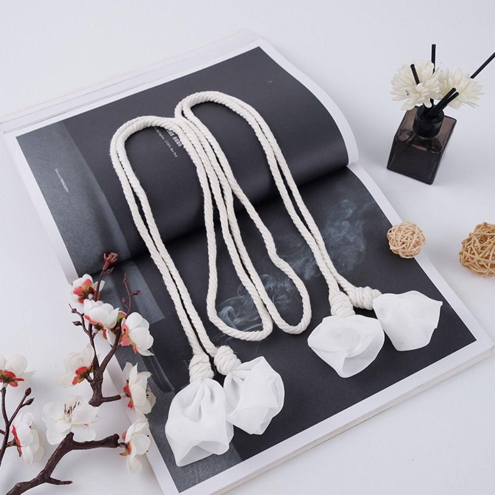 2PCS Minimalist Tulip Curtain Straps Elegant Curtains Tie Rope Trendy Curtain Buckle Office
