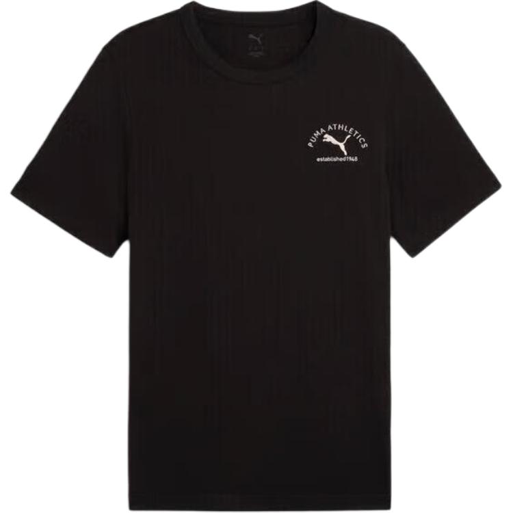 Puma Essentials Athletics Модная футболка с круглым вырезом и коротким рукавом Мужские топы 692936-01