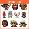 Moana Pvc Doll Collection Set With Large Eyes For Kids And Collectors
