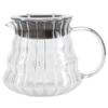 Coffee Pot High Borosilicate Glass Coffee Maker Kettle Teapot Supply for Home Office300ml