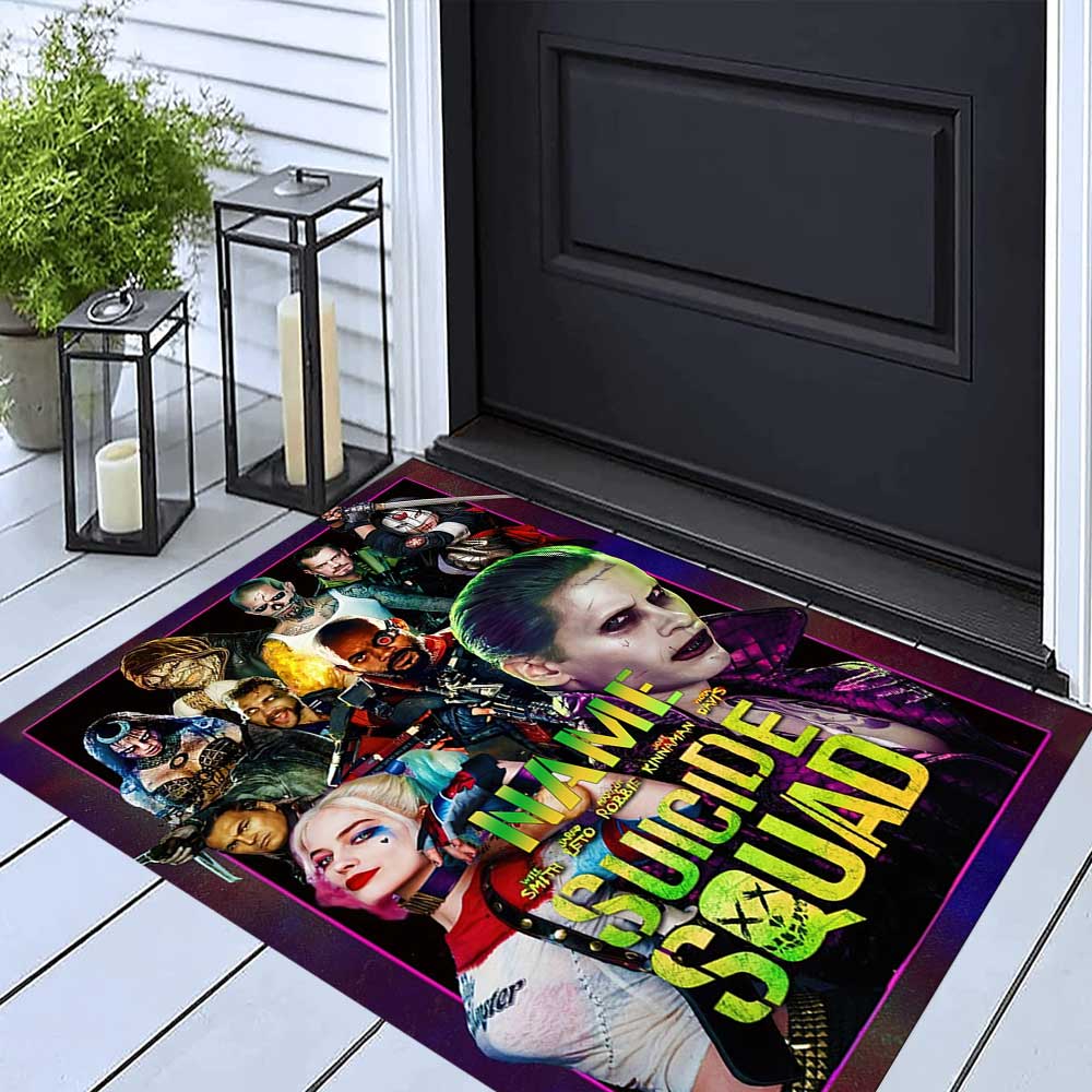 Warnermedia (2) Customize your name rug, office chair cushion, home bedroom living room gift.