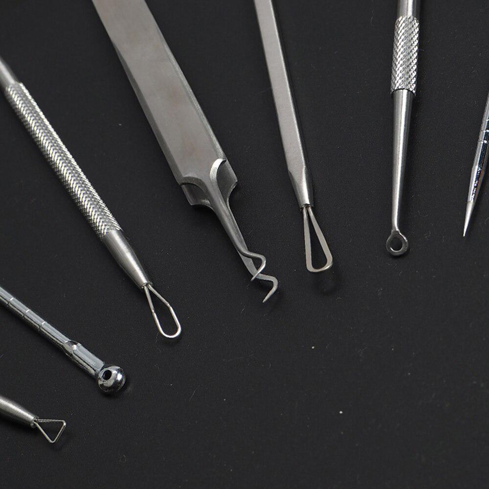 Набор косметологических инструментов для удаления угрей и комедонов 