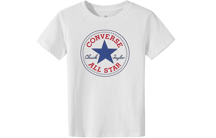 Converse Футболка Белая Подростковая CV2132161
