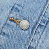 Levis Повседневная Удобная Простая Джинсовая Куртка на Одной Пуговице с Длинным Рукавом Женские куртки 0052P-0001