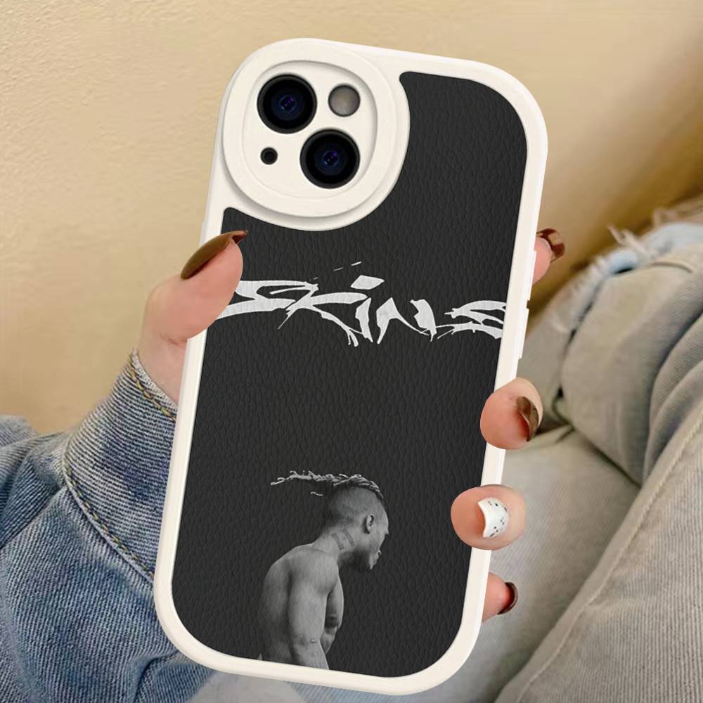 Чехол для телефона рэпера X-XXXTentacion для iPhone 11 12 13 14 15 16 Pro Max Mini Plus Мягкий кожаный чехол