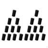 3.5x6cm Black Pre-Filter Foam Sponge Roll for Aquarium Fish Tank 20 Pack