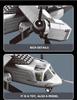 460 ШТУК Кубики VMM-22 1/44 Самолет Бомбардировщик Истребитель Строительные Блоки Классические Строительные Образовательные Игрушки Игрушки для Сборки Истребителей